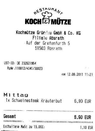 kmkd Hffner Kochmtze Restaurant